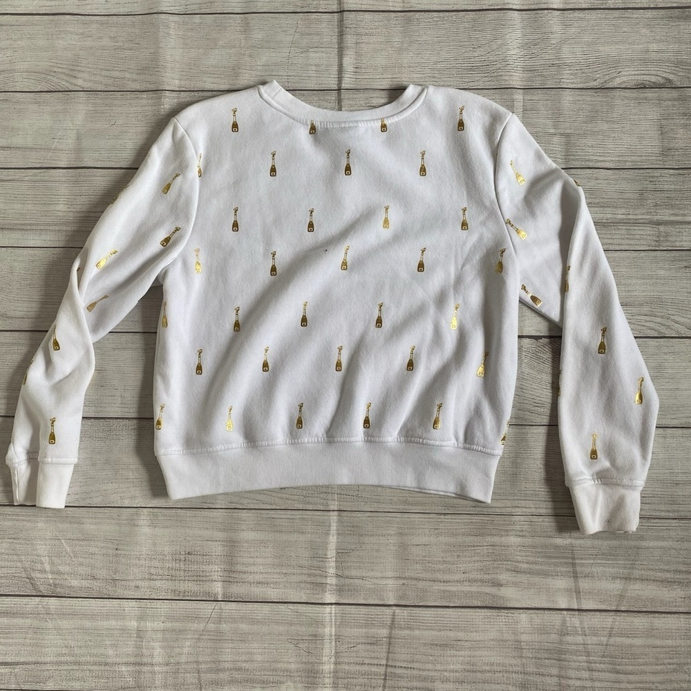 Chemistry White Holiday Sweatshirt - Picture 3 of 5